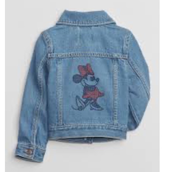 Gap kids | Disney Minnie Mouse Icon Denim Jacket size XXL - Picture 1 of 8